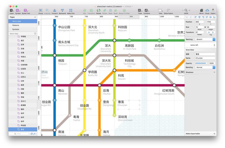 1、线路名称