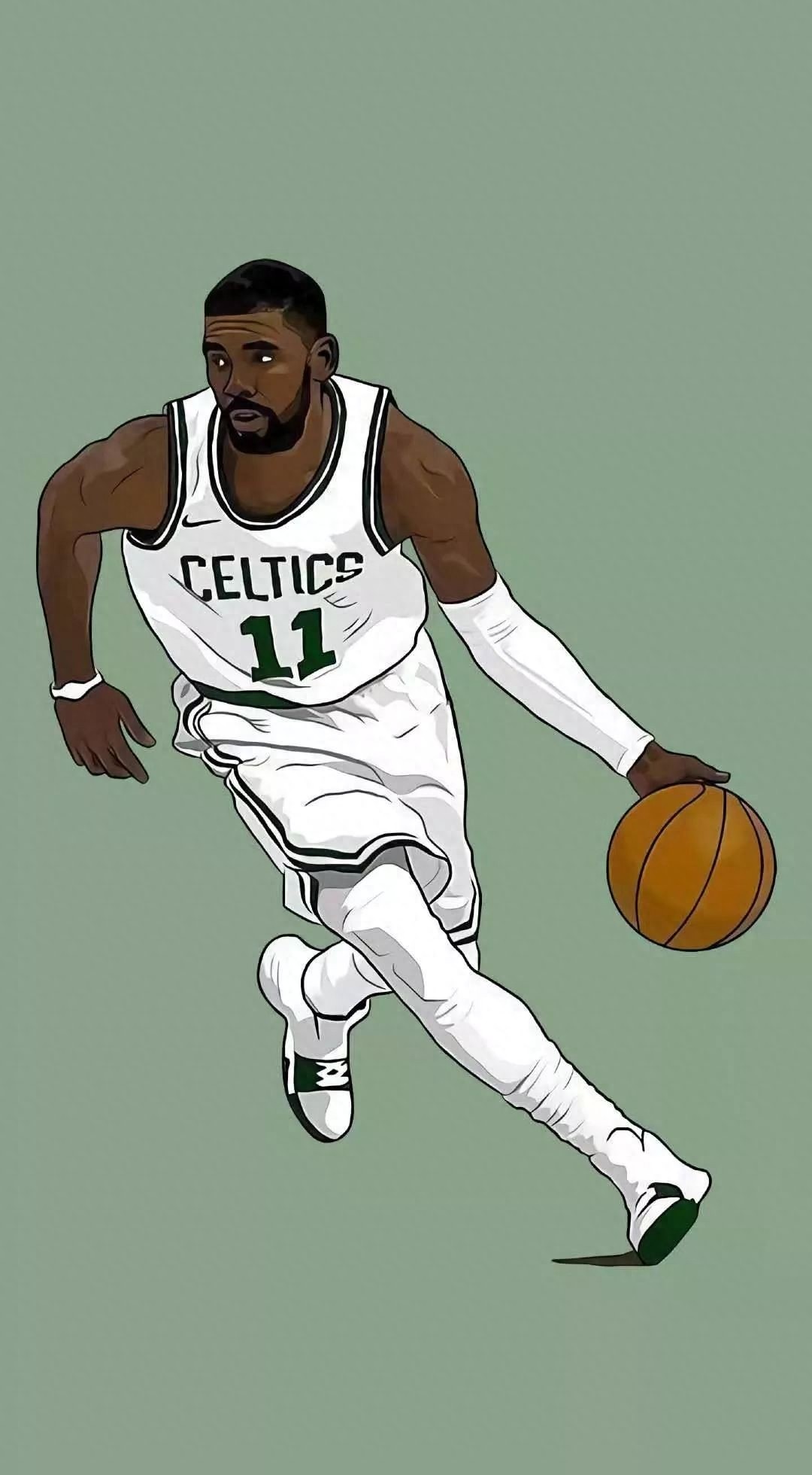 第298期手机壁纸：iPhone壁纸高清 | NBA凯里·欧文 超大合集壁纸
