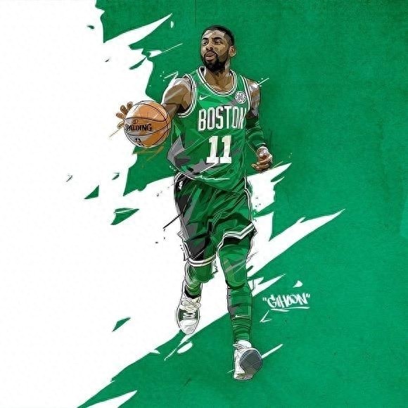 第298期手机壁纸：iPhone壁纸高清 | NBA凯里·欧文 超大合集壁纸