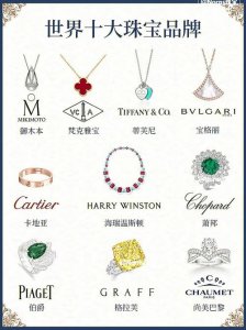 ​全球10大珠宝品牌排行（盘点世界十大珠宝品牌）