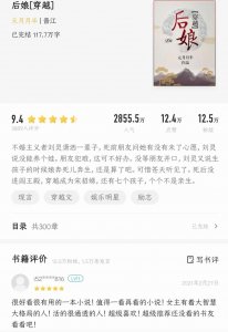 ​刷N遍的小说2荐—《后娘·穿越》