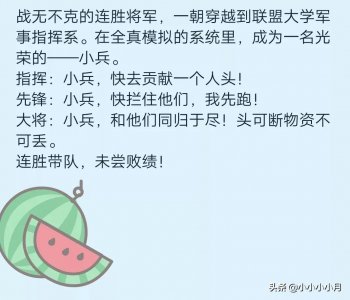 ​男女主都是军人的小说