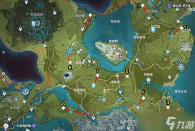 ​蒙德地灵龛具体位置