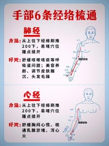​手臂6条经络疏通方法