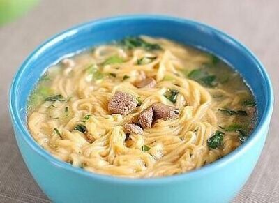 ​十个月宝宝猪肝面怎么做好吃宝宝早餐食谱及做法