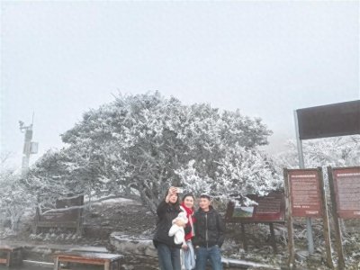 ​梵净山雾凇美景引客来