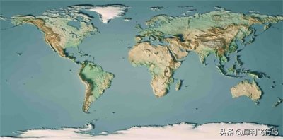 ​世界立体地图-直观地理学