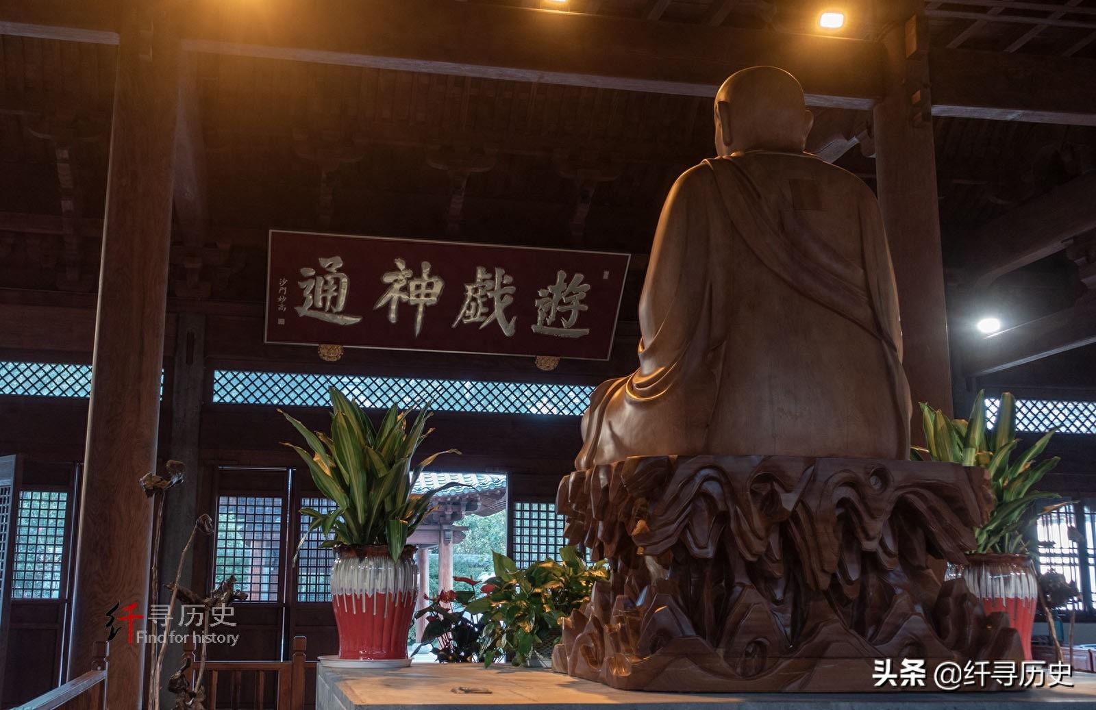 济公形象就是破衣烂衫吗？杭州西湖济公别院看不一样的道济禅师