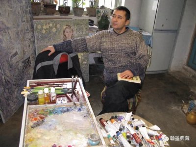 ​新疆油画家帕尔哈提