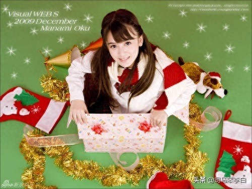 奥真奈美一一日意混血儿，比桥本环奈还要可爱，像娃娃一样