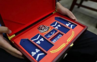 ​太原市迎泽公安举行辅警换装授衔仪式