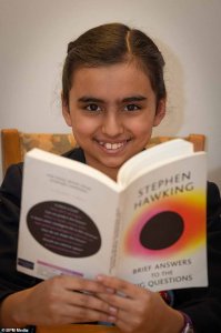 ​天才！10岁印度裔女孩门萨智商测试得分162，超过爱因斯坦和霍金