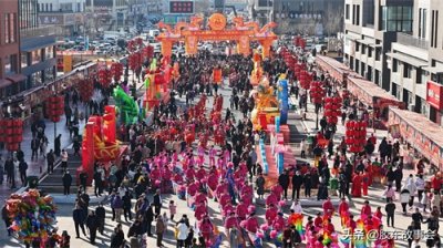 ​组图：正月初八，龙口市秧歌展演现场掠影