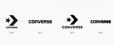 ​匡威这个换标狂，又双叒更新LOGO！换过去又换回来