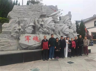 ​参观三河坝战役纪念园 发扬先烈牺牲奉献精神