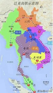 ​泛亚铁路正在形成中……中国东盟走向一体化